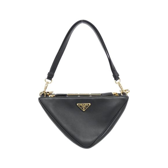 Prada Bag Saffiano Leather Nero Shoulder - Picture 1 of 10